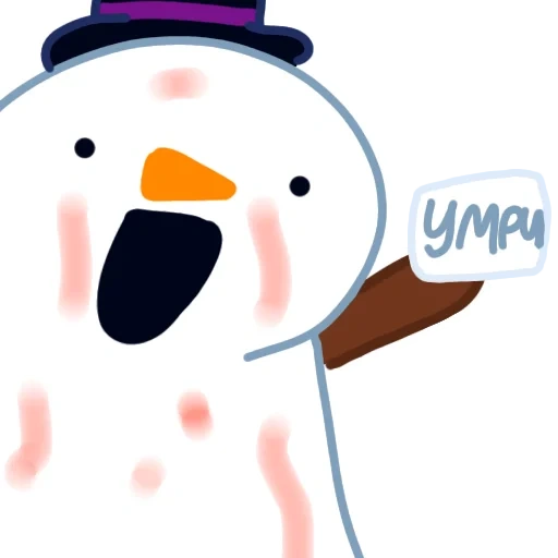 screenshot, snowman, snowman drawing