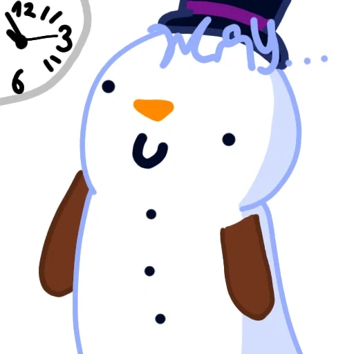 boneco de neve, boneco de neve de gato, modelo de boneco de neve, big snowman