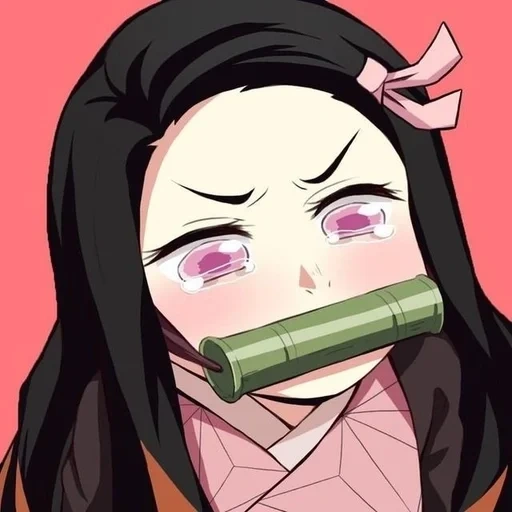 nezuko, immagine, nazuko chan, nezuko kamado, face nezuko kamado