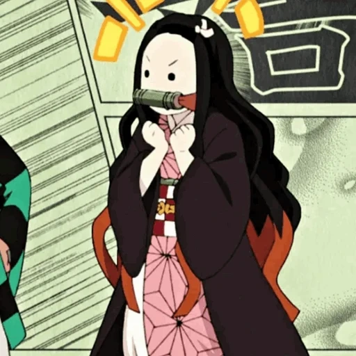 nezuko, nezuko, anime di noko, anime di kato noko, momenti di kamado nezuko