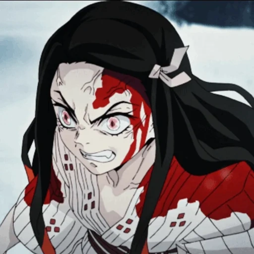 nazuko chan, nazuko kamado demon, the blade dissecting demons, the blade dissecting the demons of anime, demons fighter kimetsu no yaiba