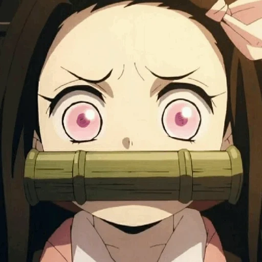 nezuko, anime lucu, nezuko kamado, karakter anime, karakter anime