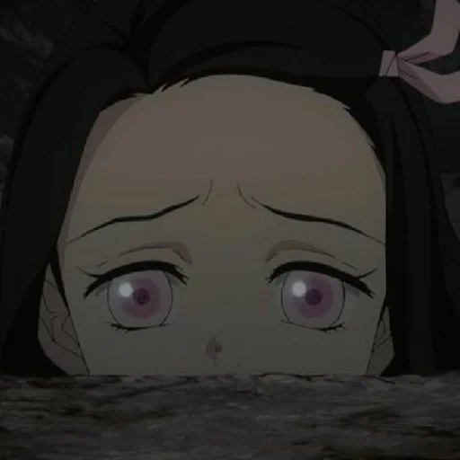 nezuko, nesuko, nazuko kamado, anime characters, anime's eyes are nezuko