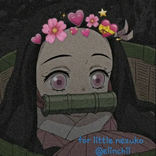 nezuko, незуко, рисунок, камадо незуко, незуко камадо аниме