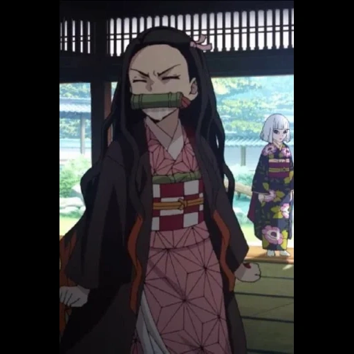 anime, nezuko, kimetsu, nakoko chan, anime charaktere