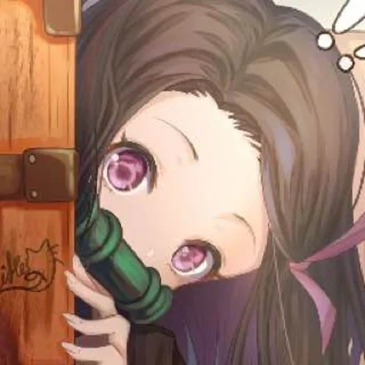 nezuko, abb, anime girl, anime girl, anime charaktere