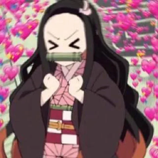 nezuko, nazuko est maléfique, nezukoskrini, personnages d'anime, anime de noko kanto