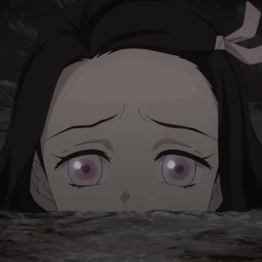 nesuko, anime nezuko, nazuko kamado, gli occhi degli anime sono nezuko, anime nazuko kamado