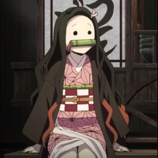 anime, nezuko, nezulco, nezuko kamado, xiangteningzi