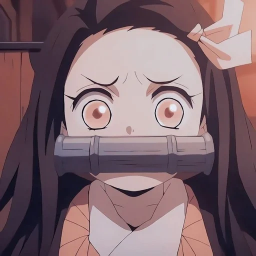 nezuko, anime carino, anime zuko nui, kamado nezuko, personaggio di anime