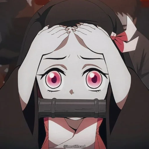 anime, nezuko, dämonen jäger, nezuko kamado, top anime