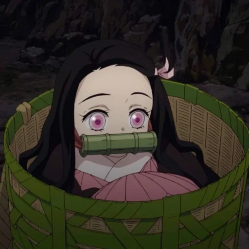 nesuko, nezuko, nezuko anime, nazuko kamado, nezuko kamado