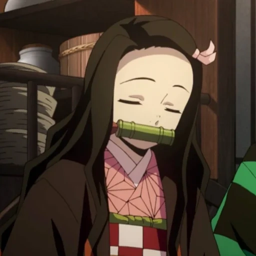 anime, nezuko, kamado nezuko, perfil de vapor de kamado nezuko, la cuchilla que disecciona a los demonios de edita amino