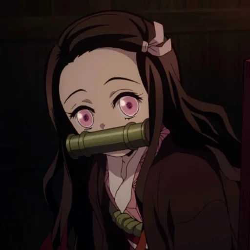 animation, nezuko, kimetsu, xiangteng ningzi, nezuko kamado