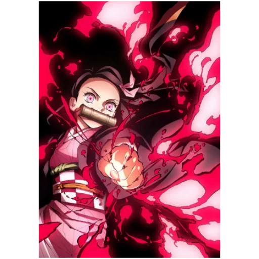 diabo de anatomia de animação, lâmina de anime dissecando o diabo, faca de corte do diabo kimetsu, lâmina de anime dissecando os antepassados internos do diabo, kimetsu no yaiba devil cutting knife