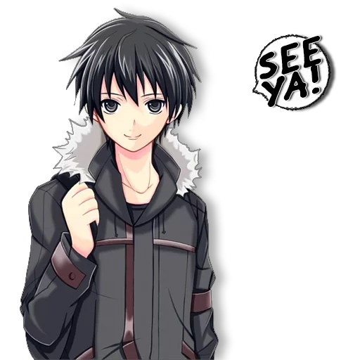 animação kirito, kajin jiajin, animação kiritokun, espada mestre online, rapaz personagem anime