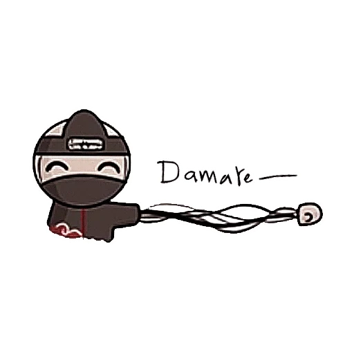 ninja, mini ninja, kakuzu chibi, hank mades, karakter mini ninja