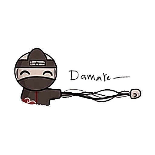 ninja, mini ninja, kakuzu chibi, hank mades, mini ninja personnages