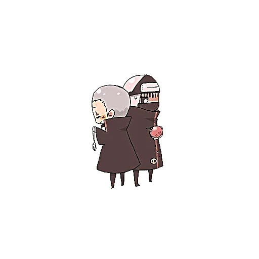 bild, hidan chibi, kakuza hidan, akatsuki chibi hidan, neji chibi akatsuki