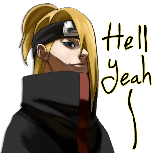 deidara, deidara anbu, deidara tsukuri, deidara rendern, naruto akatsuki deidara gesicht