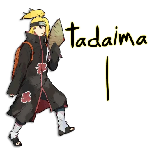 deidara naruto, akatsuki deidara, shiro naruto akatsuki, capa akatsuki deidara, naruto akatsuki deidara