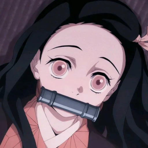 незуко, nezuko, рисунок, nezuko kamado, клинок рассекающий демонов kimetsu no yaiba