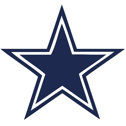 étoiles, dallas starz, logo des étoiles, cowboy de dallas, le logo est une nouvelle étoile