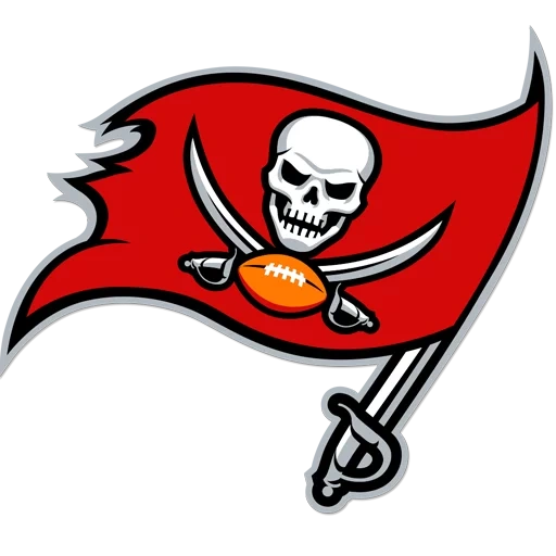 icona pirata, loghi delle squadre, tampa bay bakkenires, tampa bay bakkanirs, tampa bay logo nfl