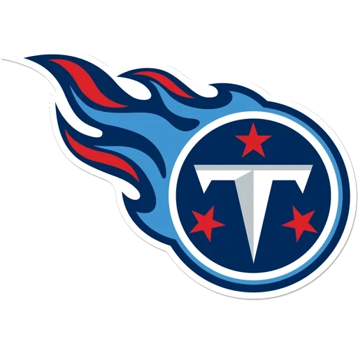 logo azul, tennessee tattens, liga inglesa de futebol, logotipo do tennessee, sinal da equipe esportiva americana