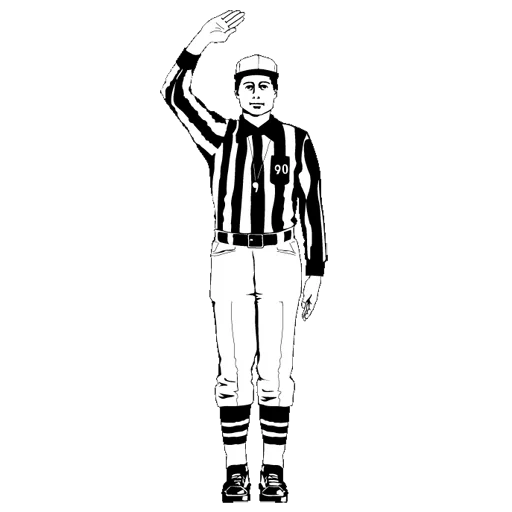 referee, thrust me am referee stick