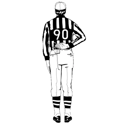 logotipo, futebol, árbitro de futebol