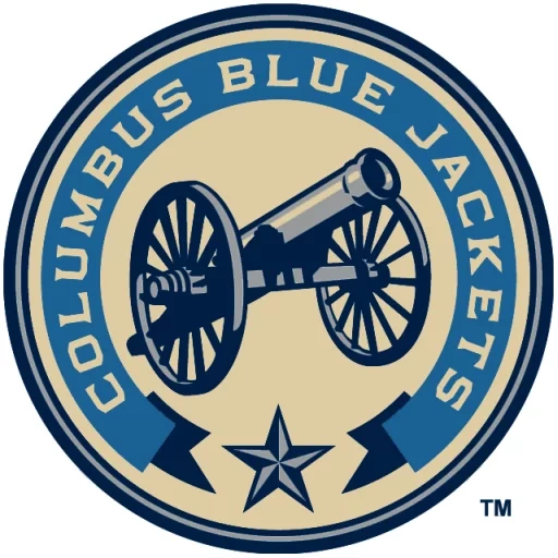 коламбус блю джекетс, columbus blue jackets, columbus blue jackets logo, коламбус блю джекетс логотип, шайба gufex columbus blue jackets mascot