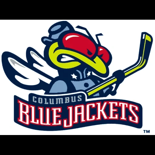 эмблема хк коламбус, коламбус блю джекетс, национальная хоккейная лига, columbus blue jackets mascot, коламбус блю джекетс лого стингер