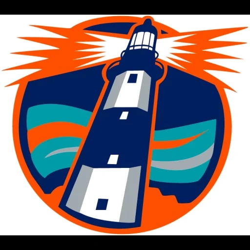islanders, lighthouse logo, нью-йорк айлендерс, логотип команды маяк, нью-йорк айлендерс лого