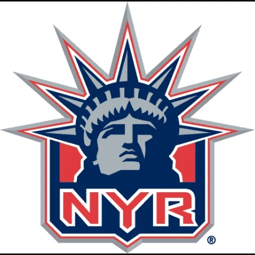 нью-йорк рейнджерс, нью йорк рейнджерс логотип, нью йорк рейнджерс эмблема, логотип нью йорк рейнджерс нхл, эмблема нью йорк рейнджерс нхл