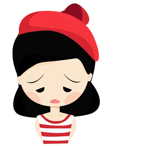 giovane donna, vietnamita, ragazza asiatica, ragazza emoji, icona ragazza