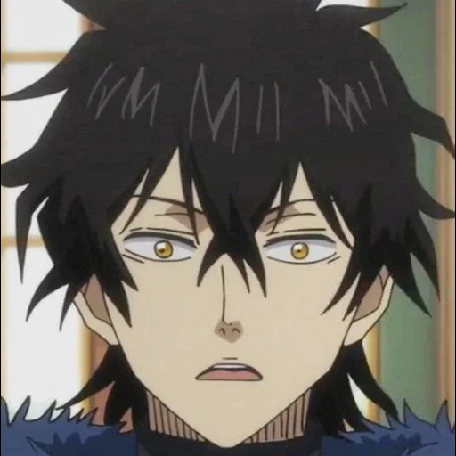 trevo preto, personagem de anime, trevo preto de unocal, três folhas pretas yuno, trevo preto burakku kuroba