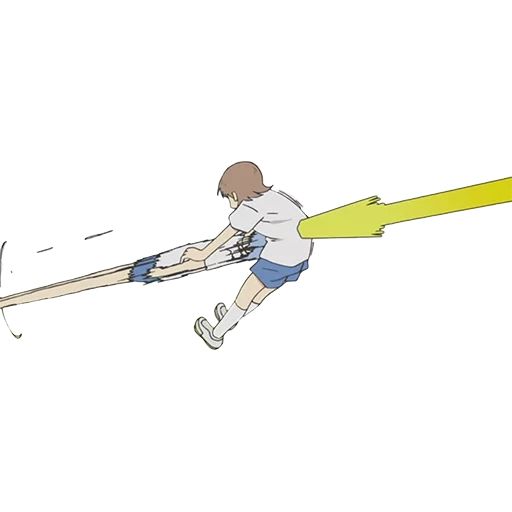 the jump, technologie, die art des werfens, stabhochsprung, mit einem speer stechen oder werfen