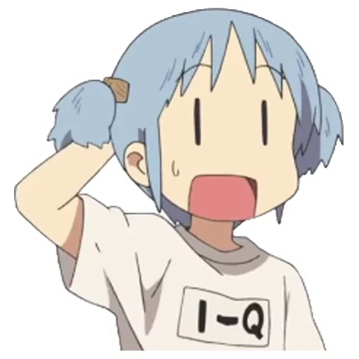 nichijou, anime vtf, nichijou mio, nichijou bow, nichijou iroquois