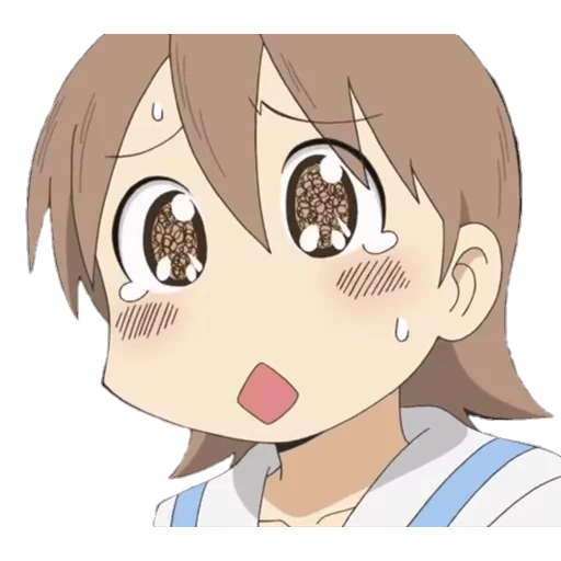 anime, nichijou, nichijou yukko, professor de nichijou, salamat pagi nichijou