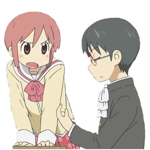 la figura, nichijou, mansato tavoli tavoli, nichijou mizato, personaggio di anime