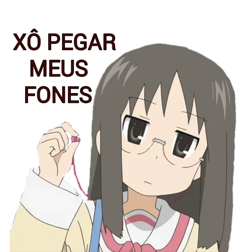 foto, nichijou, arte de anime, nichijou mai, personagens de anime