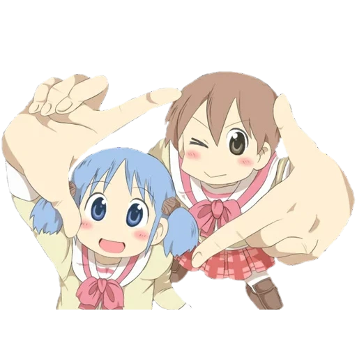 anime, anime, nichijou, idées d'anime, personnages d'anime