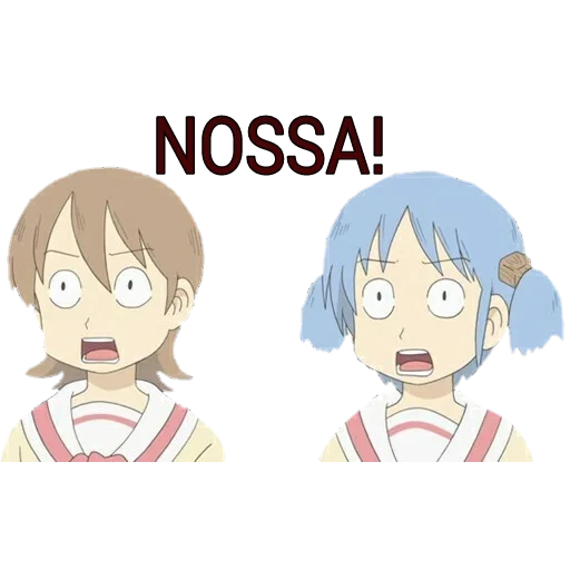 anime, anime, nichijou, nichijou mio, wajah nichijou