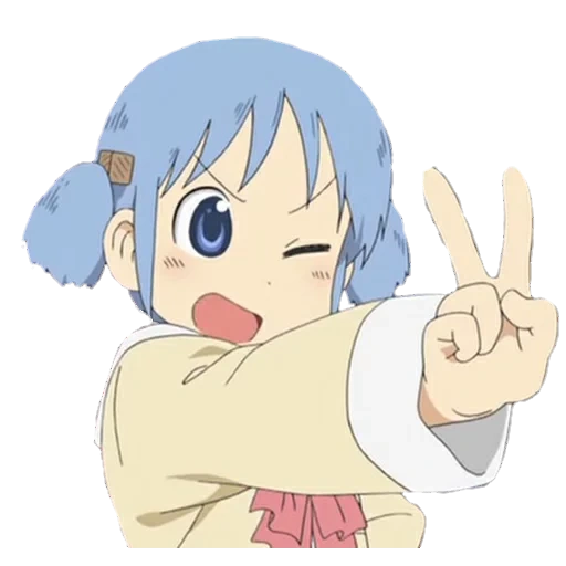 cute anime, nichijou myo, anime charaktere, anime von nichijou mio, miao nagano