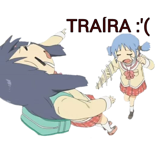 anime, nichijou, nichijou mio, fille animée, nichijou ma vie ordinaire