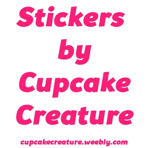 text, stickers, english text