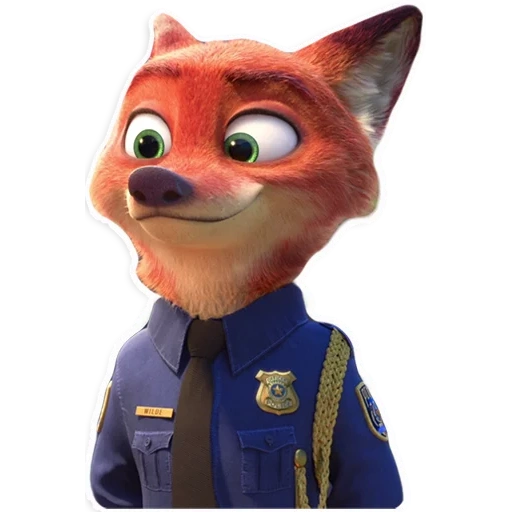 nick wilde, kulit binatang, fox nick wilde, pahlawan beast city, tokoh zootopia