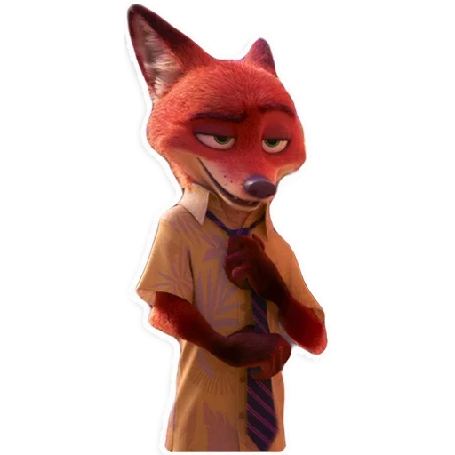 nick wilde, cuirs et peaux, le renard nick wilde, nick l'ours en fourrure, fox animal city