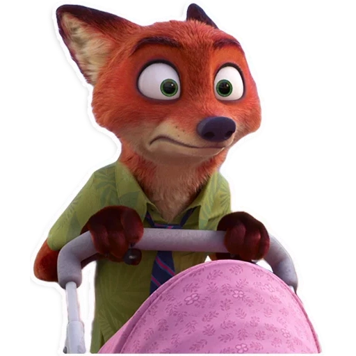 nick wilde, piel de animales, fox nick wilde, piel oso nick, la ciudad de la bestia nick wilde